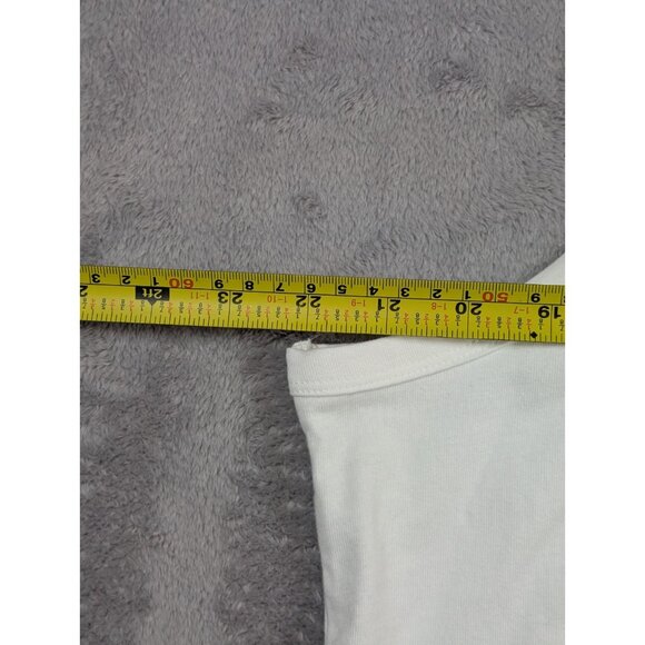 Nike Sportswear Mens Tank Top Large White Graphic Print Streetwear Training - Picture 9 of 12